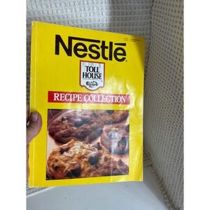 Vintage Unisex Nestle Toll House Recipe Collection Cookbook OS Yellow